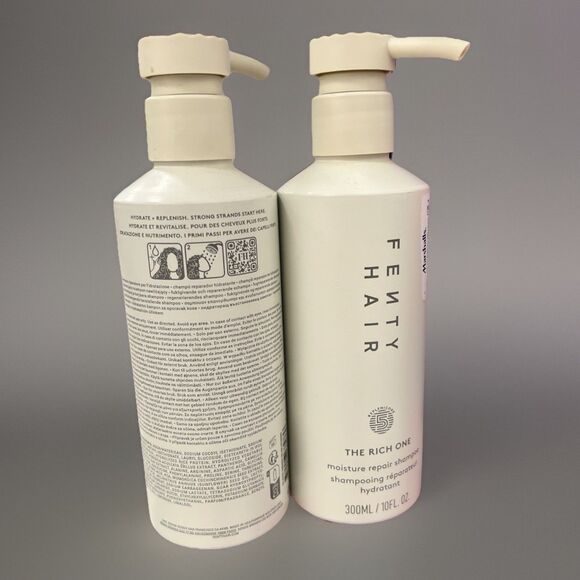 Fenty Hair The Rich One Moisture Repair Shampoo & Conditioner Full Size  Sealed - Picture 13 of 13